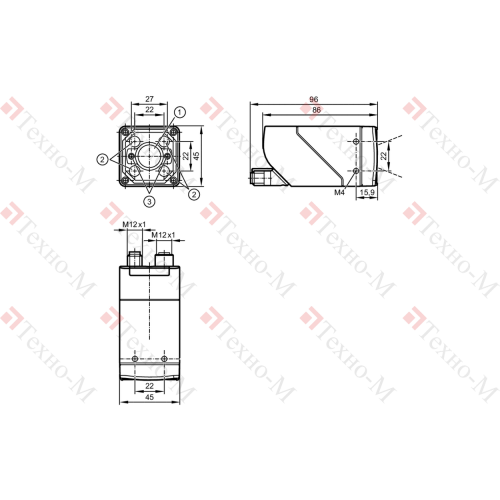Сканер штрих-кодов IFM Electronic O2I510