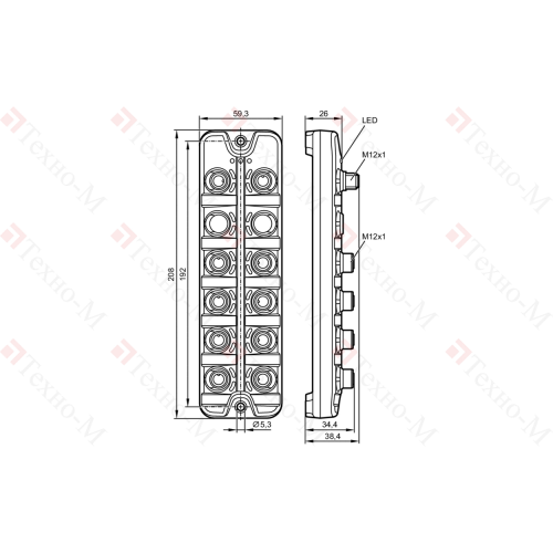 Модуль IO-Link IFM Electronic AL2205