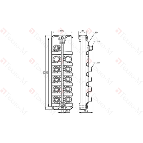 Модуль IO-Link IFM Electronic AL2221