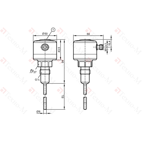 Датчик температуры IFM Electronic TCC541